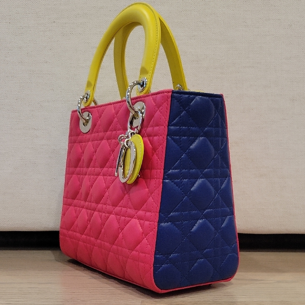 NWT Lady Dior Quilted Handbag - Picture 4 of 10